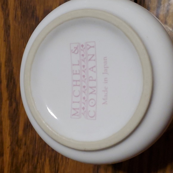 VINTAGE-A Wee Little Mug by Michel & Co-Kisses, Sweetest Flower Kids Cup-EC - Picture 6 of 6